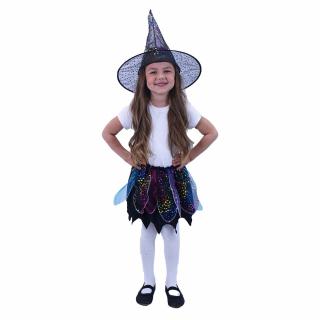 RAPPA Detský kostým s Tutu sukňou čarodejnica