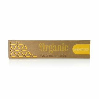 ARÔME Vonné tyčinky Organic Goodness Masala, Sandalwood 12ks