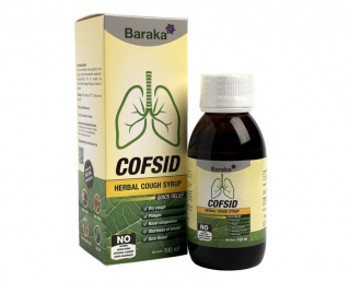 Baraka Cofsid bylinný sirup proti kašľu 100 ml