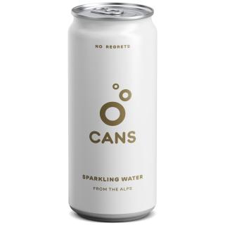 CANS Jemne perlivá alpská voda 330 ml