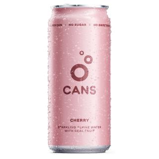 CANS Sýtená voda s príchuťou višne a čerešne 330 ml