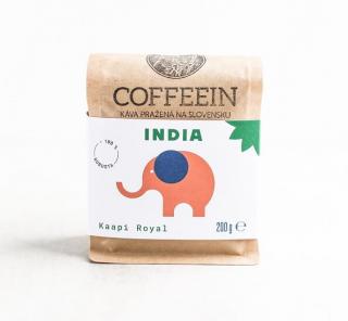 COFFEEIN India Kaapi Royal - 100 % Robusta zrnková káva 200g