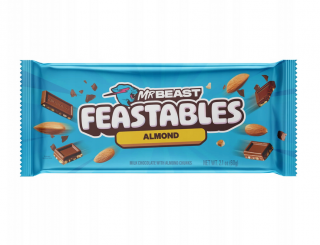 Feastables MrBeast Almond mliečna čokoláda s kúskami mandlí 60 g
