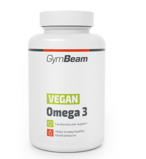 GymBeam Vegan Omega 3, 90 kapsúl