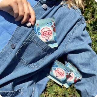 JOM cukríky SNACK PACK - kyslé RETRO COLA 25g
