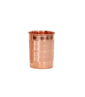 Medený hrnček s pruhmi 250 ml