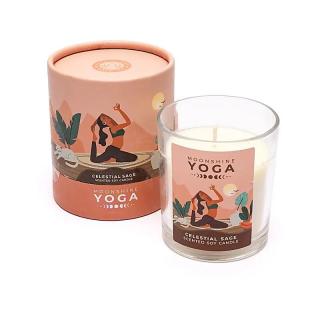 Moonshine Yoga Sviečka zo sójového vosku Celestial Sage 120g