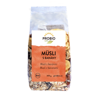 PROBIO BIO Müsli s banány 300 g