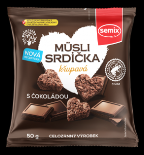 Semix Müsli srdiečka s čokoládou 50 g