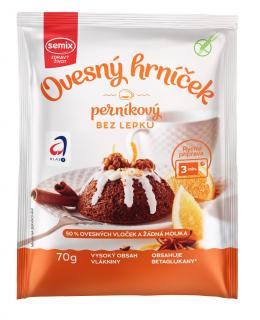 Semix Ovsený hrnček perníkový bez lepku 70 g