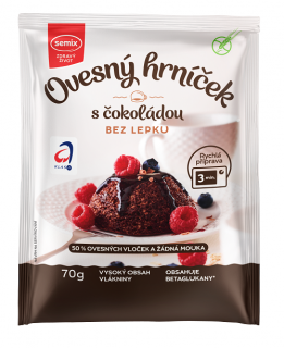 Semix Ovsený hrnček s čokoládou bez lepku 70 g