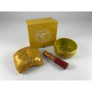 Tibetská miska žltá - darčekové balenie (L) 1ks
