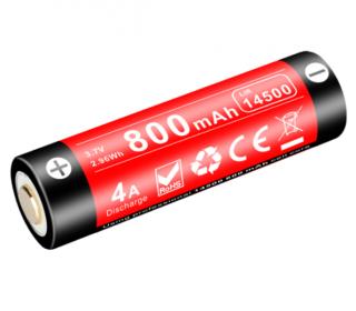Nabíjateľný Li-ion akumulátor s Micro-USB Klarus 14GT-80UR  14500 800mAh 4A 3,7V chránený