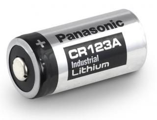 Panasonic CR123A Industrial Lithium 1500mAh 3V