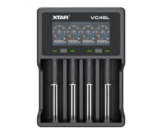 XTAR VC4SL štvorkanálová univerzálna USB nabíjačka(Li-ion a NiMH)