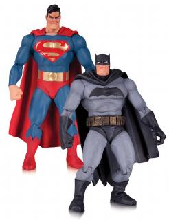 DC Collectibles The Dark Knight Returns Superman &amp; Batman 30th Anniversary 17 cm