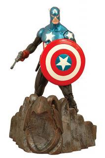 Diamond Select Marvel Select Captain America 18 cm