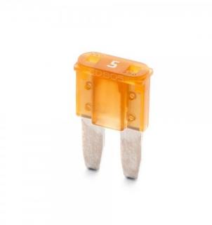Autopoistka nožová MICRO II 5A oranžová ELED (Nožová auto poistka MICRO II 5A oranžová ELED)