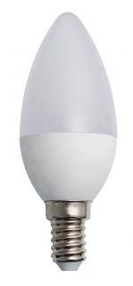LED  230V 5,2W E14 470lm teplá  biela sviečka