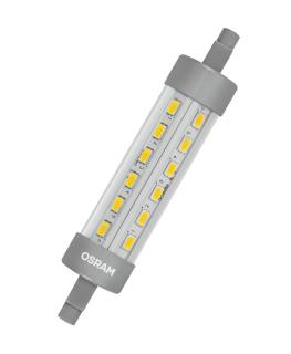 LED R7s 60W žiarovka 78mm 230V OSRAM Ledvance Teplá biela spotreba 7W lineárna (R7s LED 60W žiarovka dĺžka 78mm na 230V OSRAM Ledvance Teplá biela 2700K so spotrebou 7W lineárna)