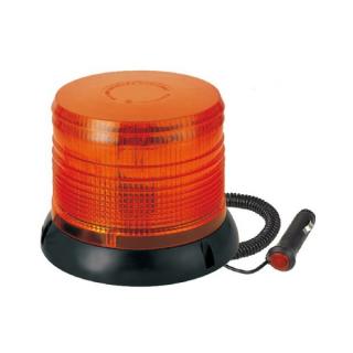 Maják LED magnetický LUCAS plochý 12V/24V 60xLED oranžový do auto zapaľovača R10 (Maják LED magnetický LUCAS plochý 12V - 24V 60xLEDSMD do zásuvky cigaretového auto zapaľovača - európska homologizácia EHK (ECE) R10)
