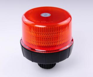 Maják LED tyčový 12xSMD 12V-24V AUTOLAMP oranžový EHK R10, R65 (Maják LED na tyč 24mm DIN 12xSMD 12V - 24V AUTOLAMP oranžový nerozbitný kryt homologizovaný EHK (ECE) R10 a R65)