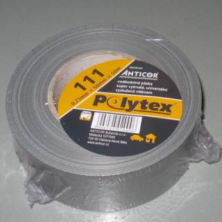 Profesionálna samolepiaca páska 50mm x 25m univerzálna ANTICOR strieborná (Univerzálna vodeodolná samolepiaca páska 50mm x 25m opravná profesionálna ANTICOR šedá - strieborná)