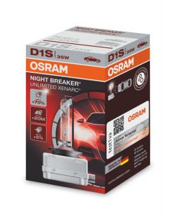 Xenónová výbojka D1S 35W OSRAM Night Breaker Unlimited Xenarc (Xenónová výbojka D1S 35W OSRAM Night Breaker Unlimited Xenarc 85V PK32d-2)