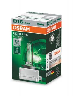 Xenónová výbojka D1S OSRAM 35W Xenarc Ultra Life PK32d-2 - 1ks (Xenónová výbojka D1S OSRAM 35W Xenarc Ultra Life PK32d-2 4300K - balenie 1kus)