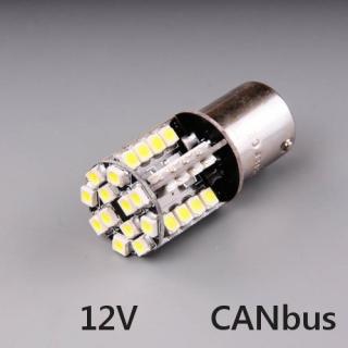 Žiarovka LED 12V P21W Ba15s studená biela CANBUS