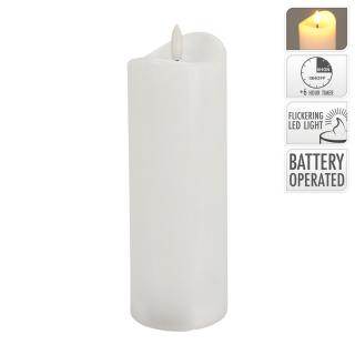 Svieca LED časovač 20 cm