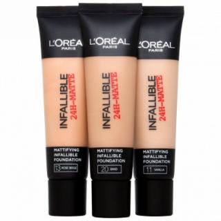 L'oreal Infallible 24H-Matte Mattifying Foundation 20 Sand