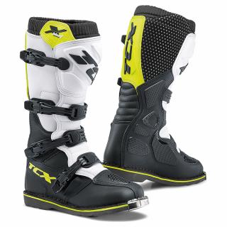 Čižmy TCX X-BLAST BLACK/WHITE/YELLOW FLUO