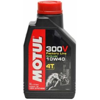 Olej MOTUL 300V Factory Line 4T 10W40 1L (Double Ester  100% Synthese)