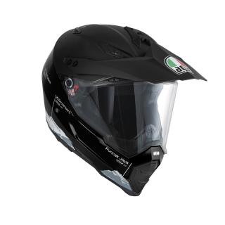 prilba AGV AX-8 Dual EVO WILD FRONTIER BLACK/WHITE