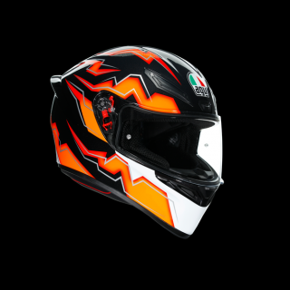 prilba AGV K1 MULTI - KRIPTON BLACK/ORANGE