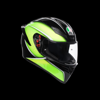 prilba AGV K1 QUALIFY BLACK/LIME