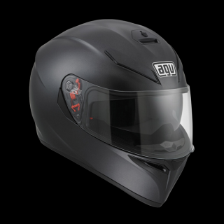 prilba AGV K3 SV Solid Black Matt (slnečná clona)