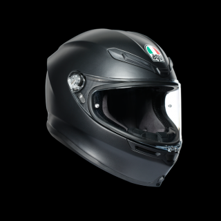 prilba AGV K6 MATT BLACK