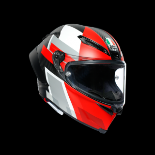 prilba AGV Pista GP RR COMPETIZIONE Carbon/White/Red