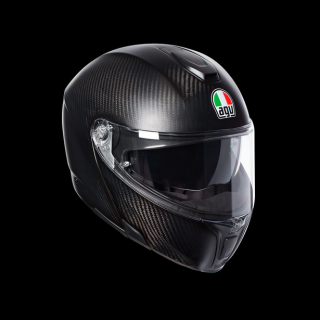 prilba AGV SPORTMODULAR  MATT CARBON