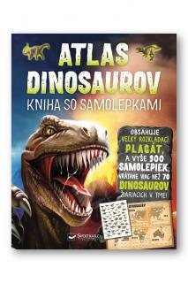 Atlas dinosaurov Kniha so samolepkami  John Malam