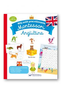 Môj zošit precvičovania Montessori Angličtina  Lydie Barusseau