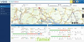 SW VDO Fleet Maps / 26-50 vozidiel