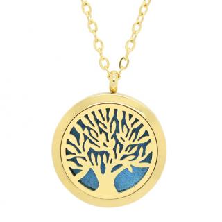 Glory Aróma náhrdelník Strom života zlatá 402