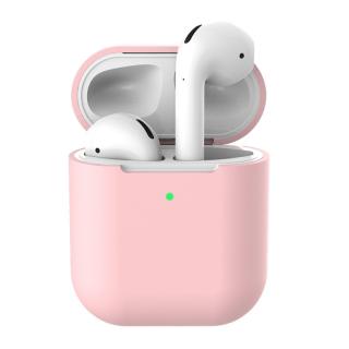 Glory silikónové púzdro na AirPods ružové