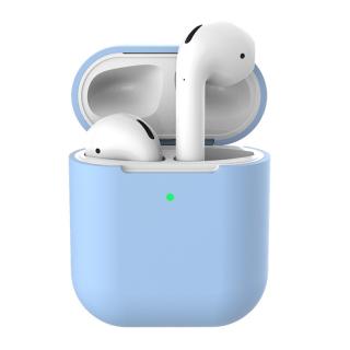 Glory silikónové púzdro na AirPods svetlomodré