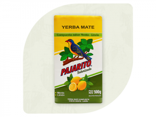 Yerba maté Pajarito Menta Limon (mäta, citrón) 500g