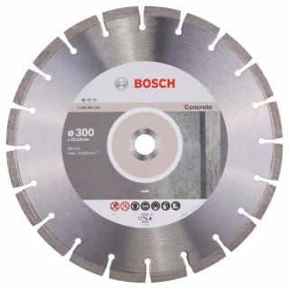 BOSCH Diamantový rezací kotúc Standard for Concrete 300 x 22,23 x 3,1 x 10 mm