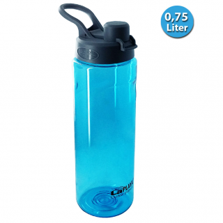 Fľaša na pitie Isotitan 0,75L modrá (Kvalitná fľaša bez obsahu BPA z odolného materiálu)